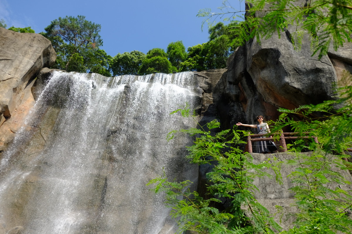 金鸡山人造景观