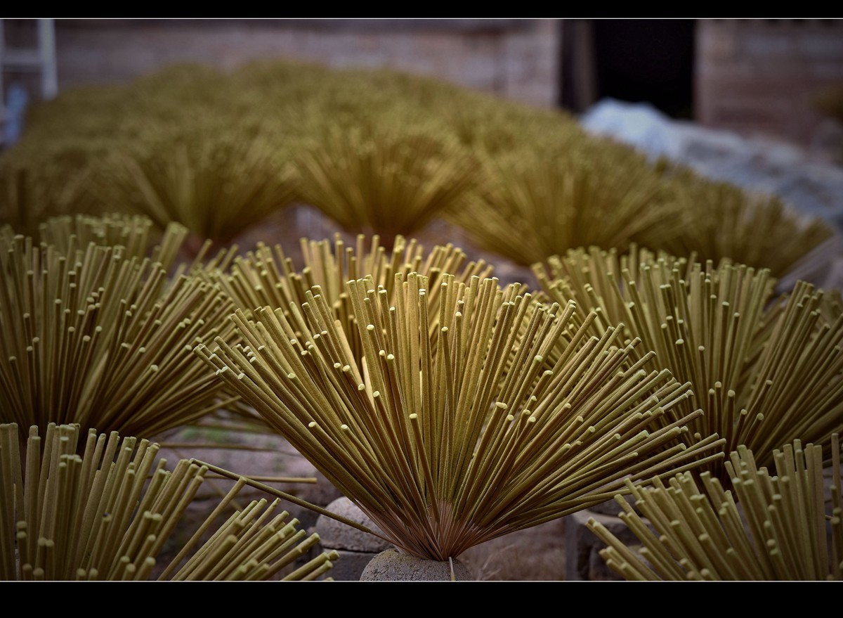 传统手工制香工艺