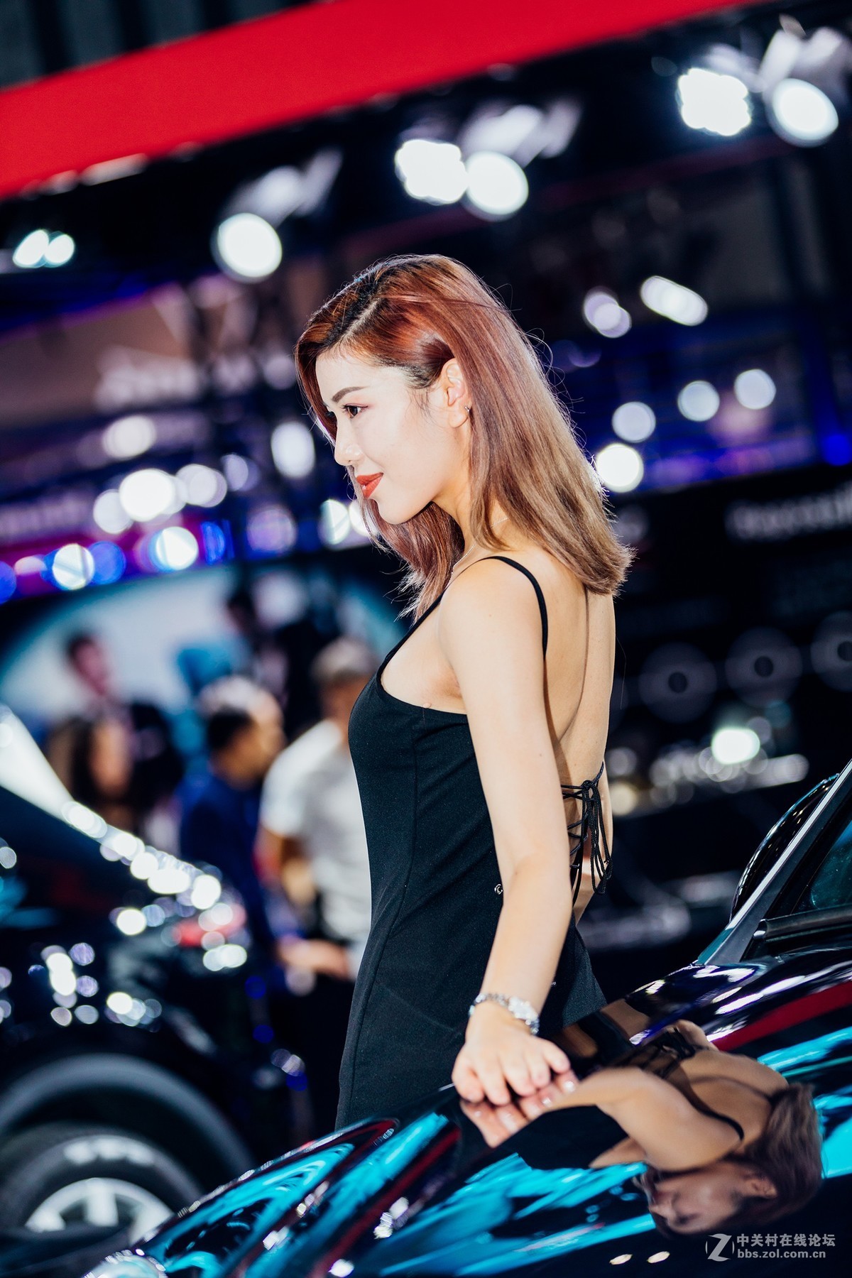 改装车模特随拍