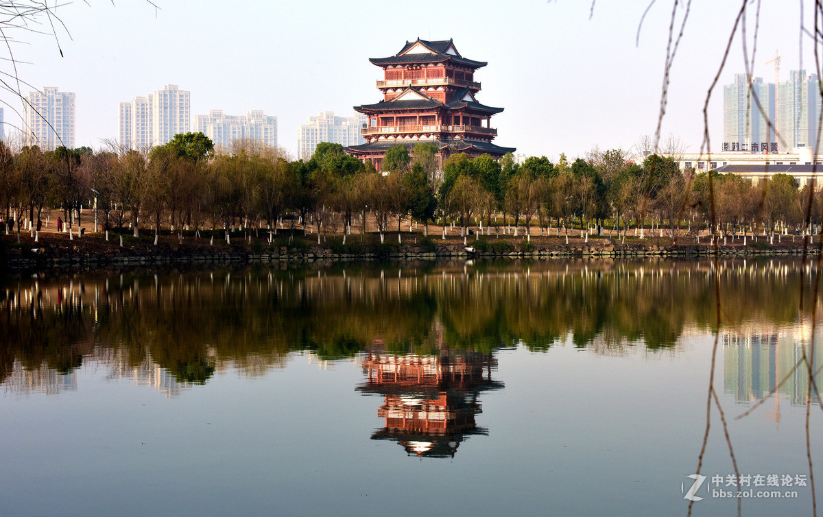 黃岡遺愛湖風景