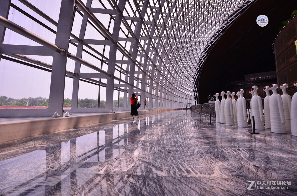 国家大剧院 建筑曲线美 【21P】 北京山人摄影