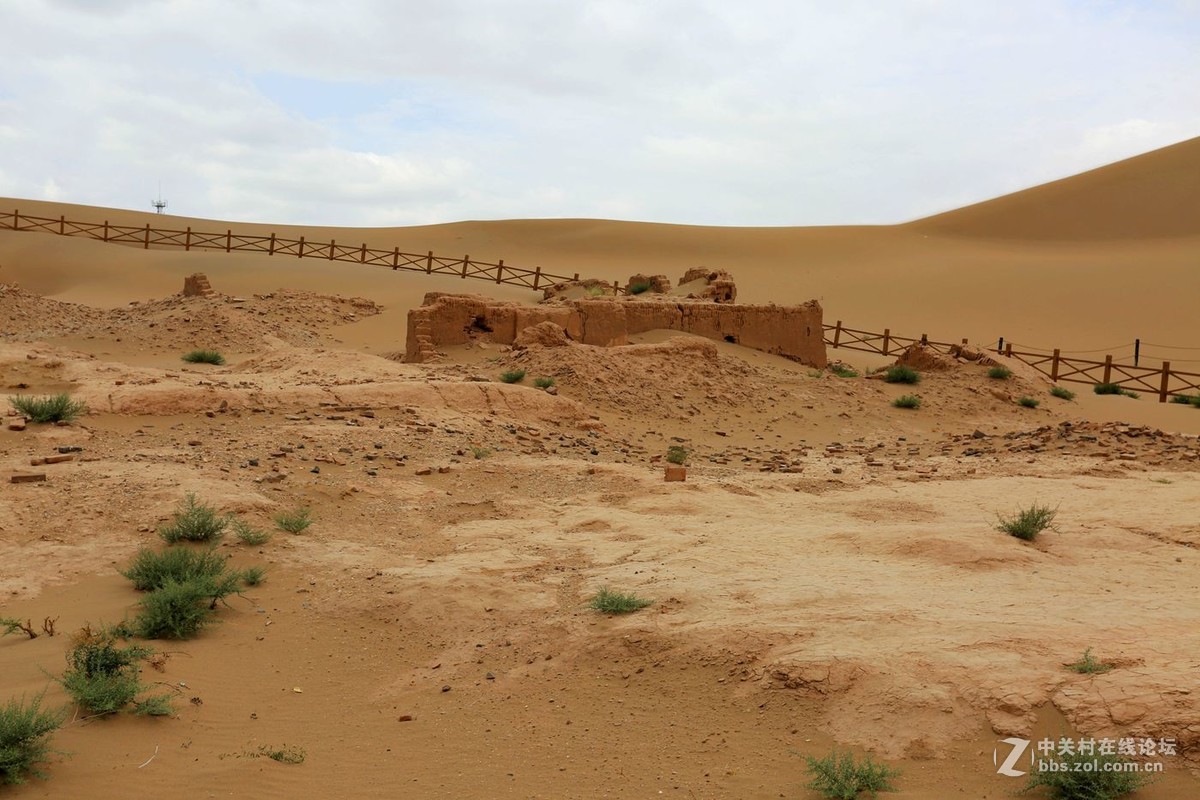 西行漫记10--呜沙山药王庙遗址