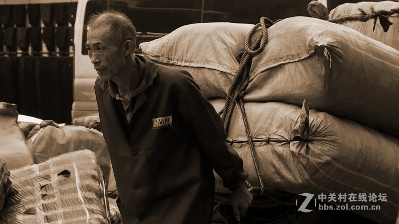 2016年10月汉正街的扁担们