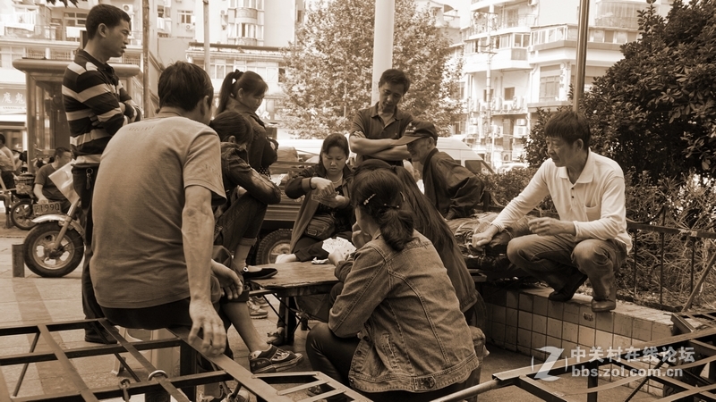 2016年10月汉正街的扁担们