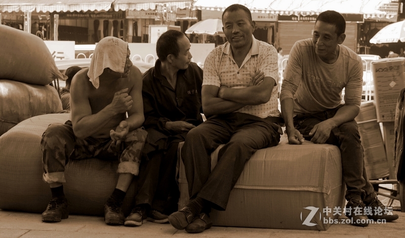 2016年10月汉正街的扁担们