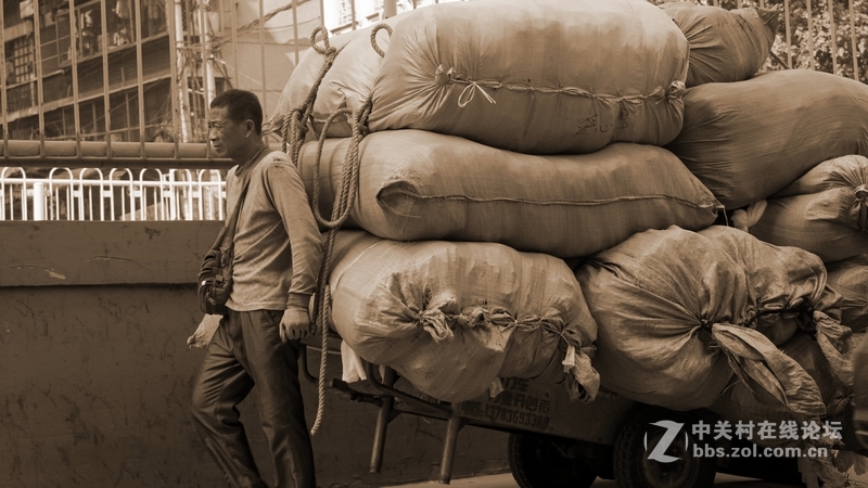 2016年10月汉正街的扁担们