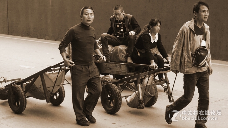 2016年10月汉正街的扁担们