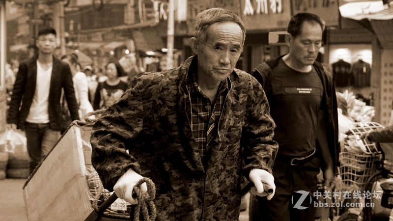 2016年10月汉正街的扁担们