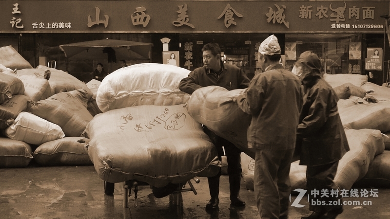 2016年10月汉正街的扁担们