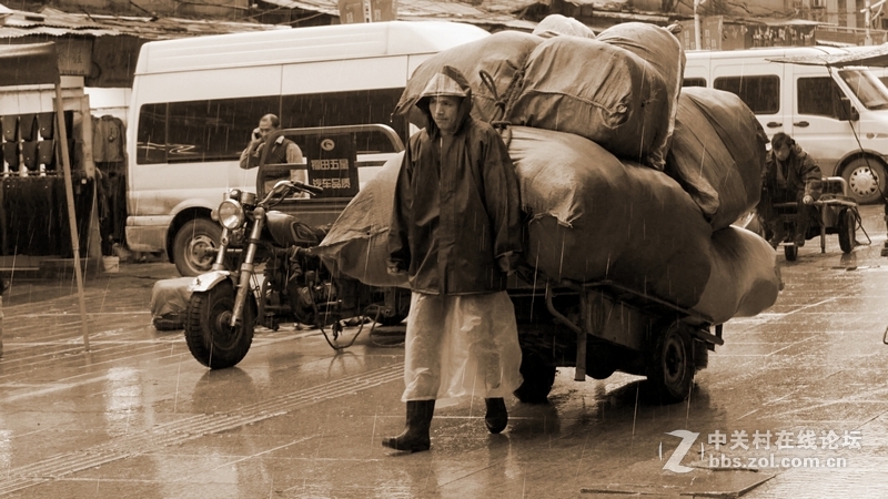 2016年10月汉正街的扁担们