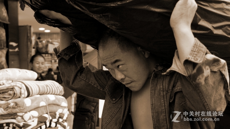 2016年10月汉正街的扁担们