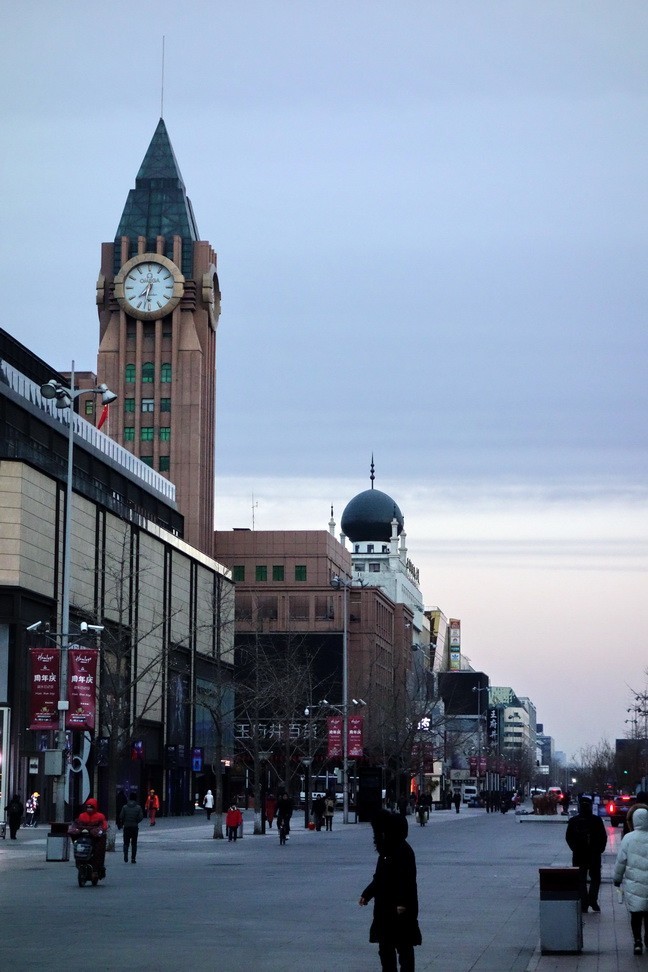 20190108站在东单的天桥上