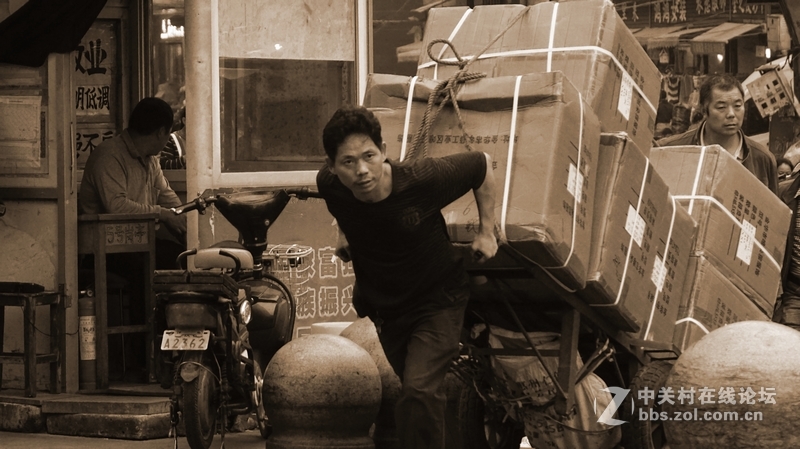 2016年10月汉正街的扁担们