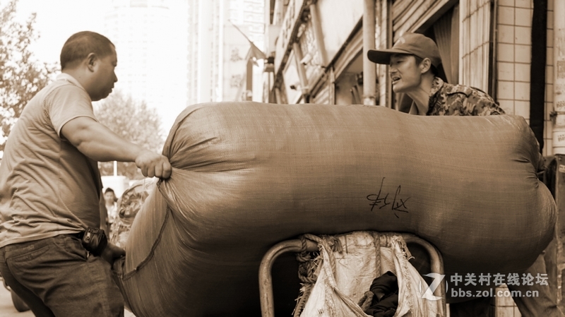 2016年10月汉正街的扁担们