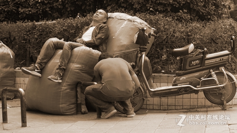 2016年10月汉正街的扁担们