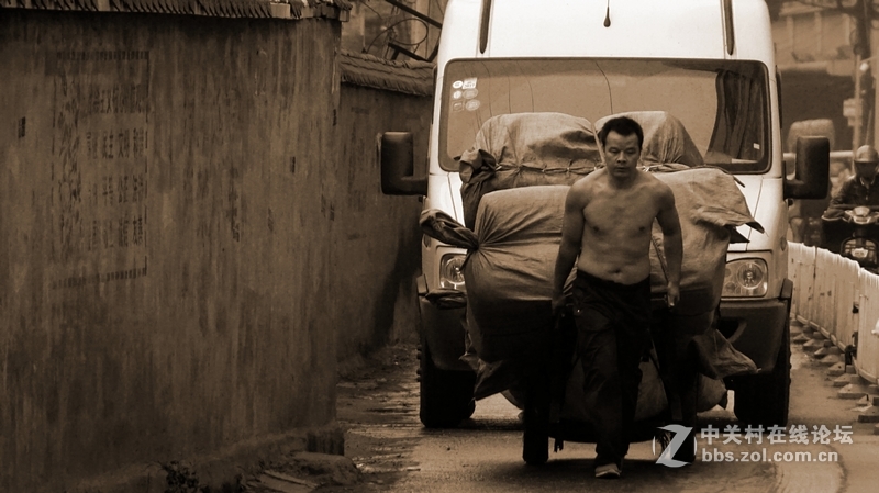 2016年10月汉正街的扁担们