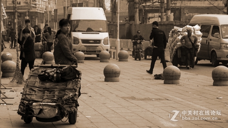 2016年10月汉正街的扁担们