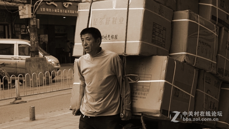 2016年10月汉正街的扁担们