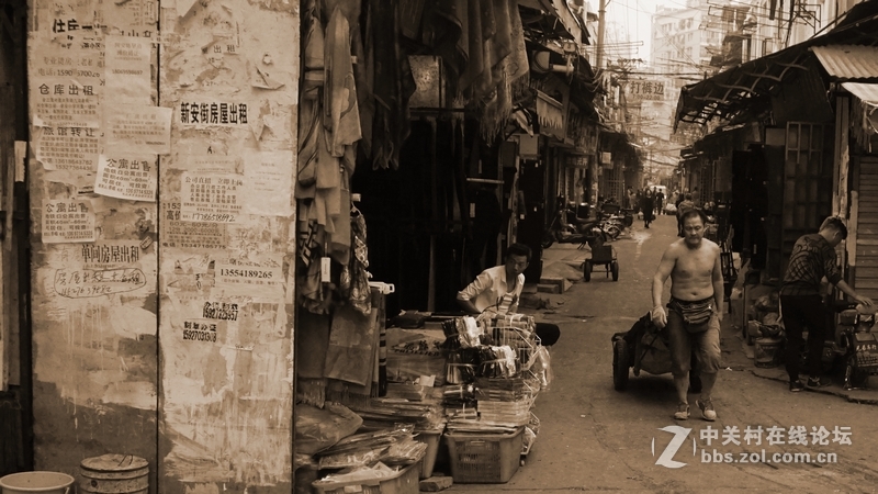 2016年10月汉正街的扁担们