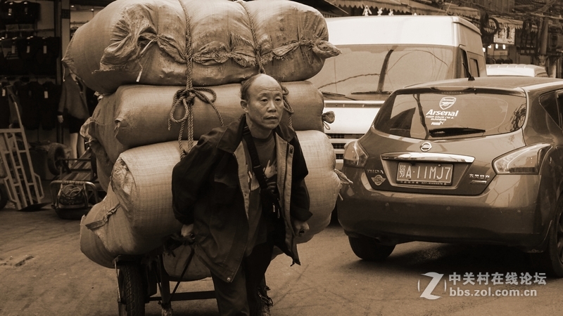 2016年10月汉正街的扁担们