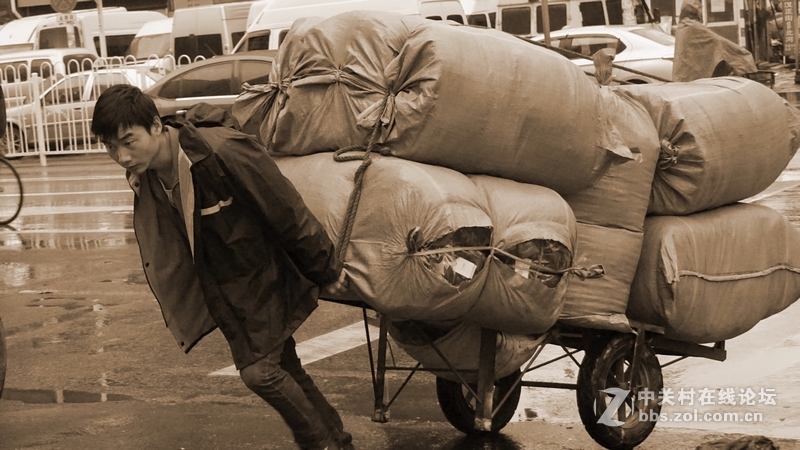 2016年10月汉正街的扁担们