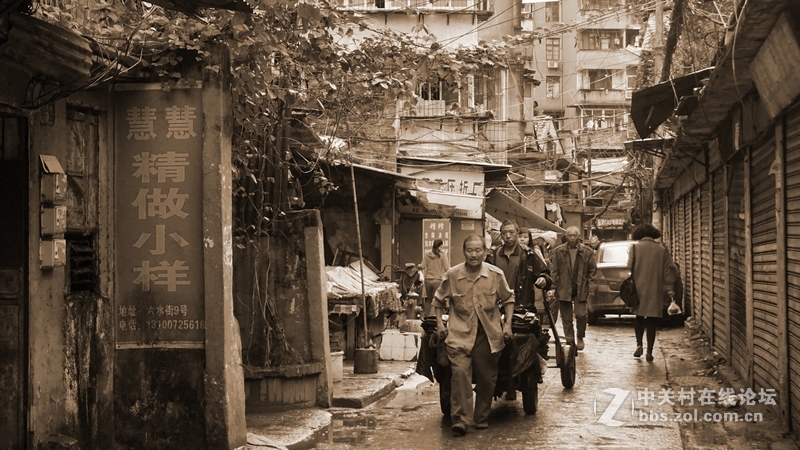 2016年10月汉正街的扁担们