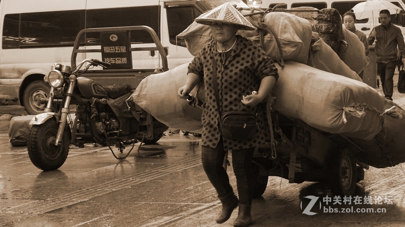 2016年10月汉正街的扁担们