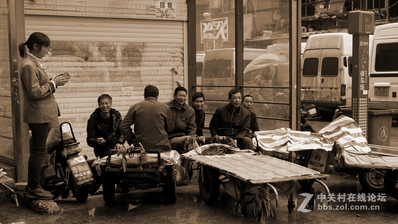 2016年10月汉正街的扁担们