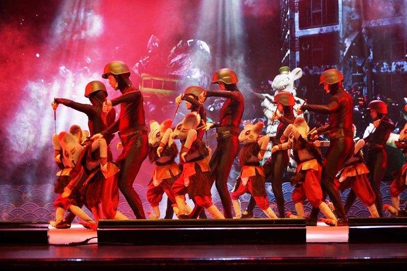 泉州第五届国际木偶节石狮专场广东木偶剧团演出