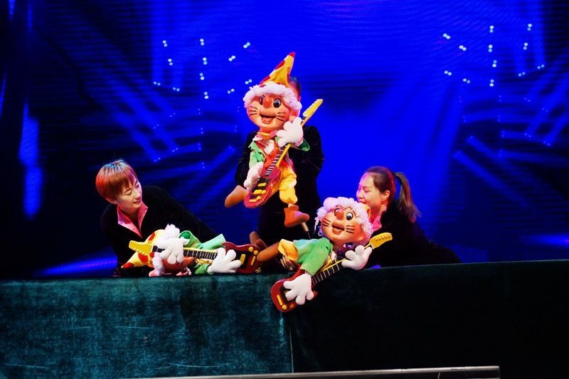泉州第五届国际木偶节石狮专场广东木偶剧团演出