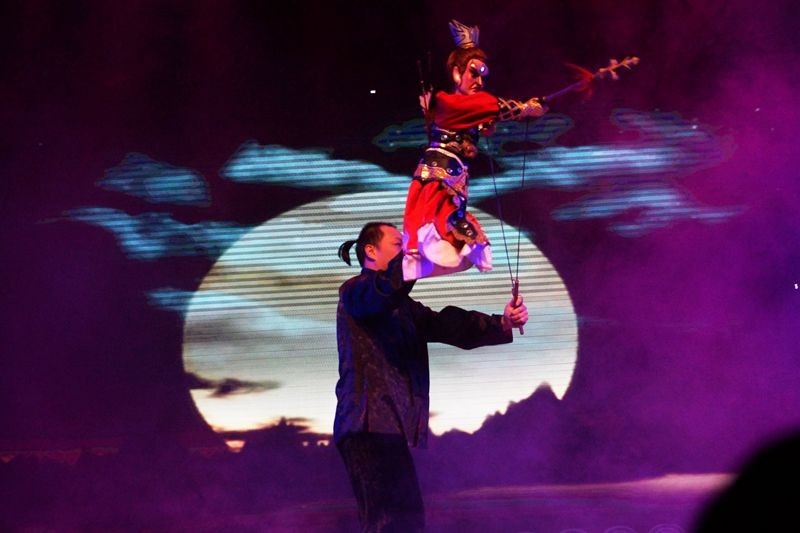 泉州第五届国际木偶节石狮专场广东木偶剧团演出