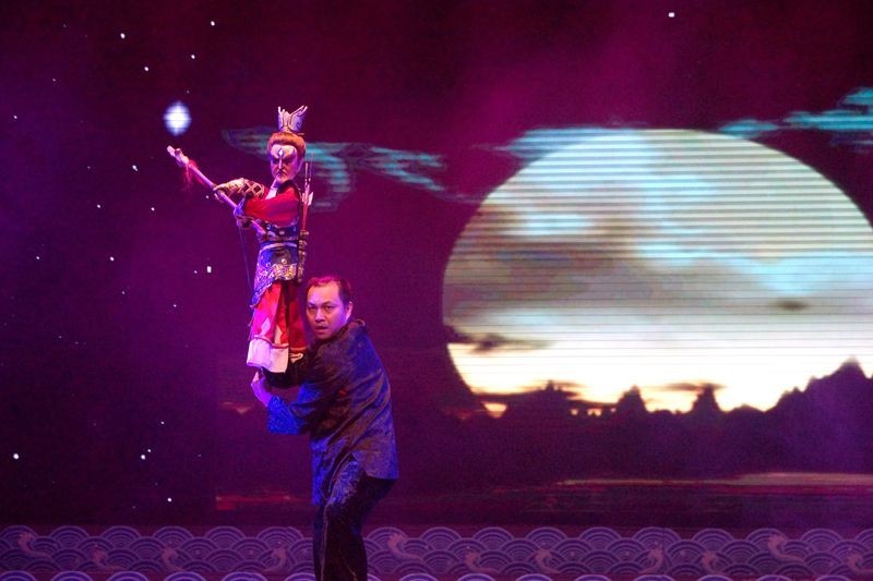 泉州第五届国际木偶节石狮专场广东木偶剧团演出