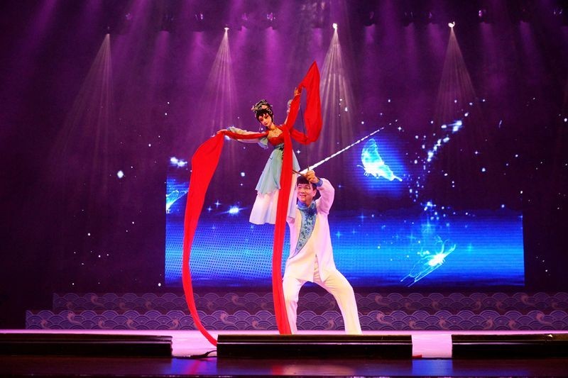 泉州第五届国际木偶节石狮专场广东木偶剧团演出