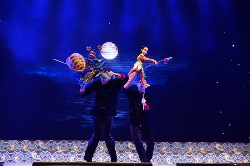 泉州第五届国际木偶节石狮专场广东木偶剧团演出