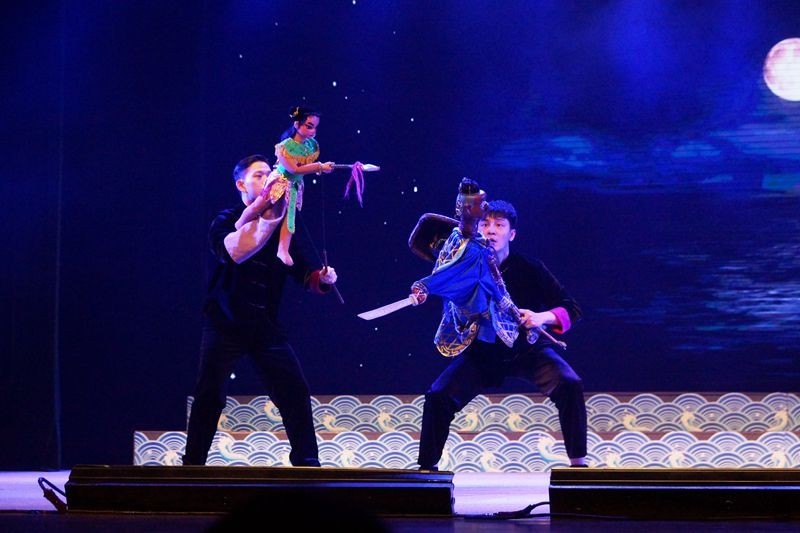 泉州第五届国际木偶节石狮专场广东木偶剧团演出