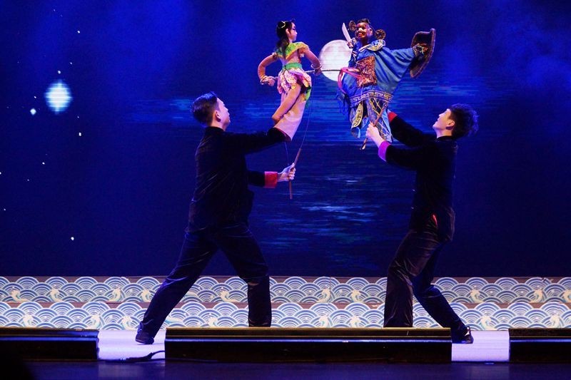 泉州第五届国际木偶节石狮专场广东木偶剧团演出