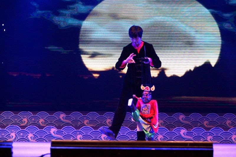 泉州第五届国际木偶节石狮专场广东木偶剧团演出