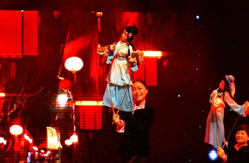 泉州第五届国际木偶节石狮专场广东木偶剧团演出