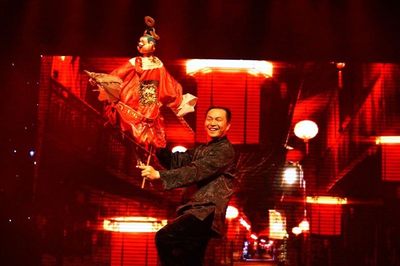 泉州第五届国际木偶节石狮专场广东木偶剧团演出