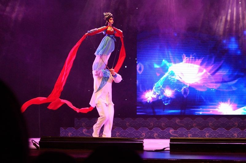 泉州第五届国际木偶节石狮专场广东木偶剧团演出