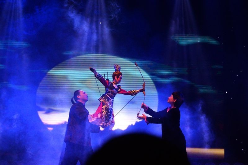 泉州第五届国际木偶节石狮专场广东木偶剧团演出