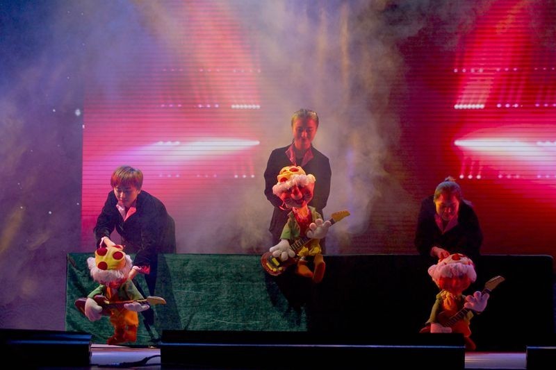 泉州第五届国际木偶节石狮专场广东木偶剧团演出