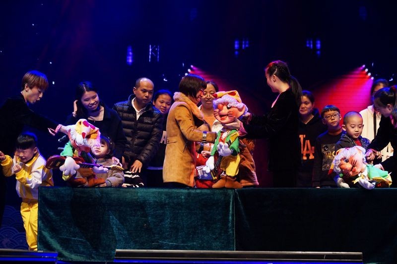 泉州第五届国际木偶节石狮专场广东木偶剧团演出