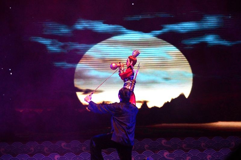 泉州第五届国际木偶节石狮专场广东木偶剧团演出