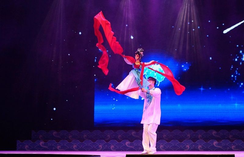 泉州第五届国际木偶节石狮专场广东木偶剧团演出