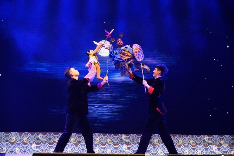 泉州第五届国际木偶节石狮专场广东木偶剧团演出