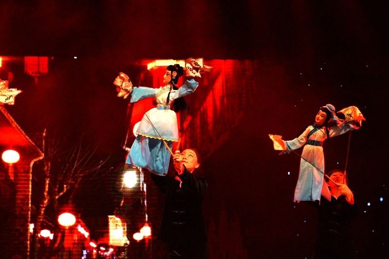 泉州第五届国际木偶节石狮专场广东木偶剧团演出