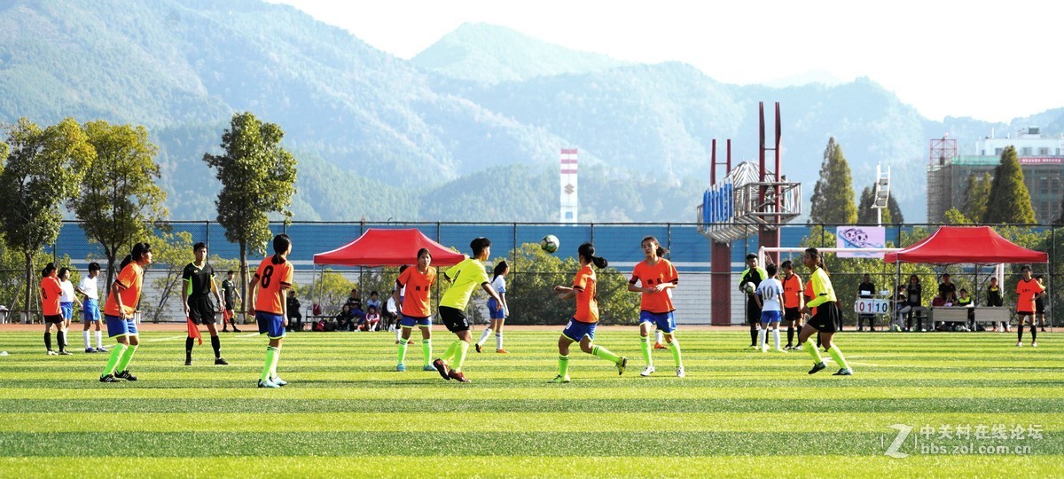 绿茵场上一一翩翩少年挥汗如雨，奋力拼搏