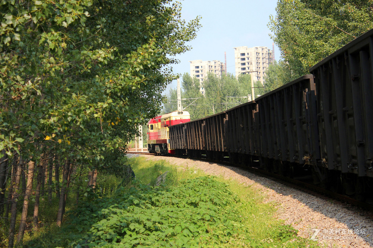 煤矿铁路专用线随拍