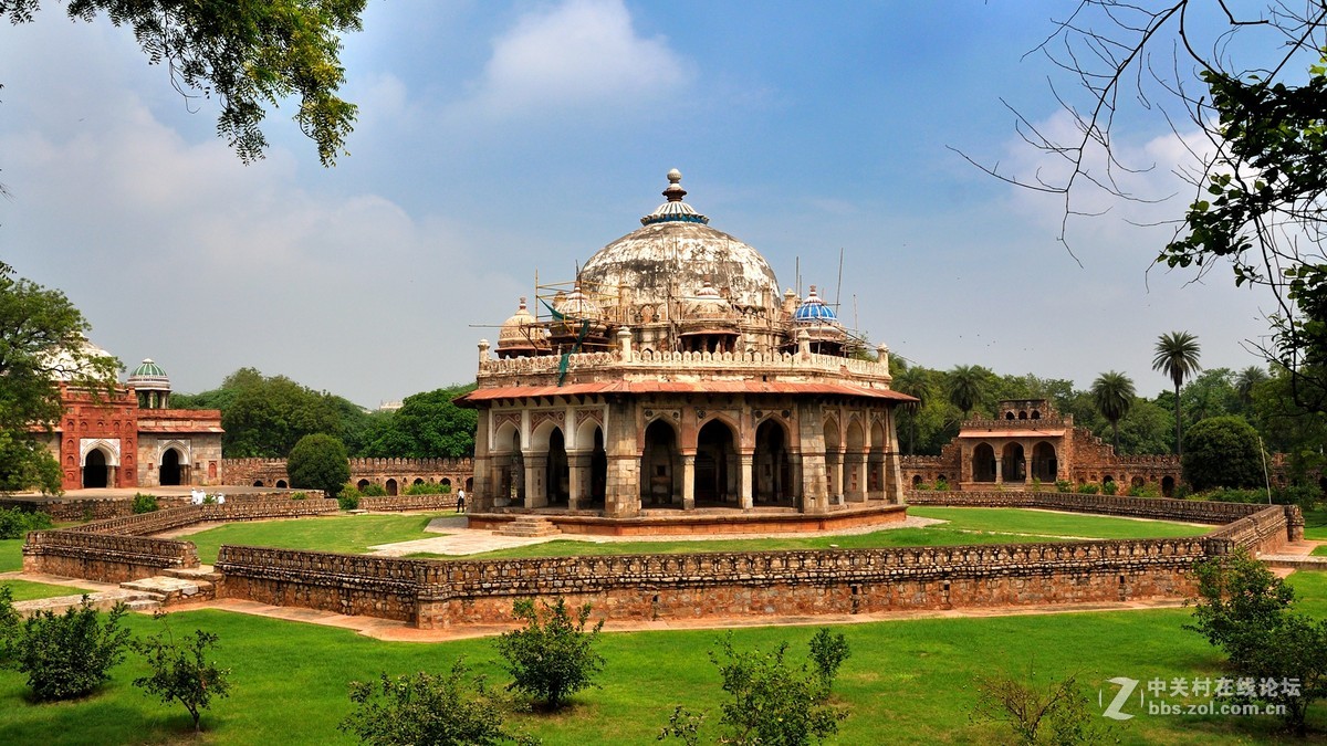 游走南亚30天之印度德里胡马雍陵